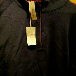3XB Tommy Bahama Reversible 1/4 zip Sweatshirt.
